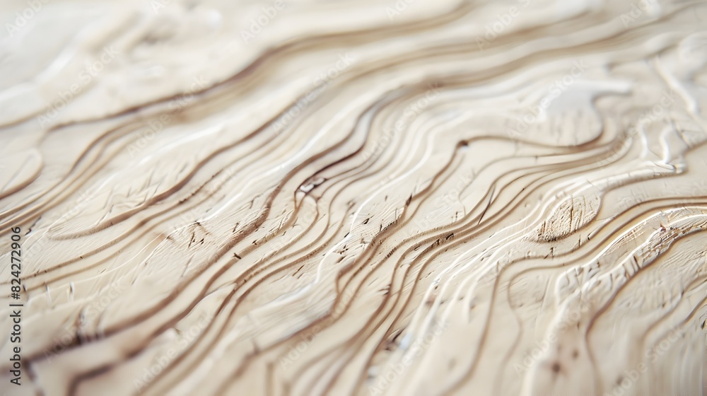 Fototapeta premium Subtle Natural Wood Grain Texture with Ample Blank Space for Text or Overlay