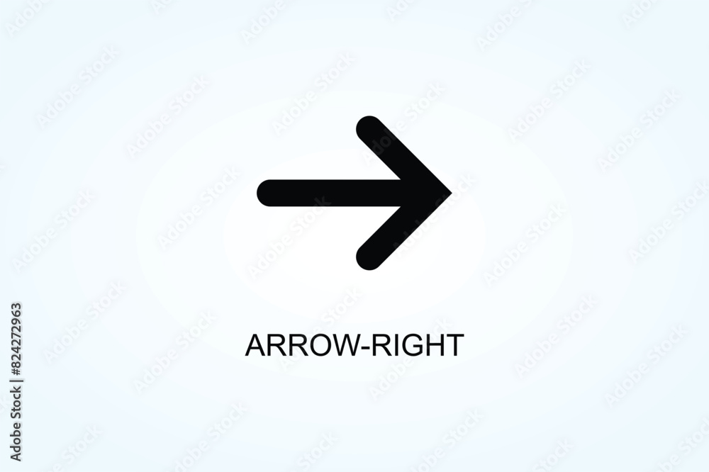 Arrow Right Vector Or Logo Sign Symbol Illustration Arrow Right Vector Or Logo Sign Symbol Illustration