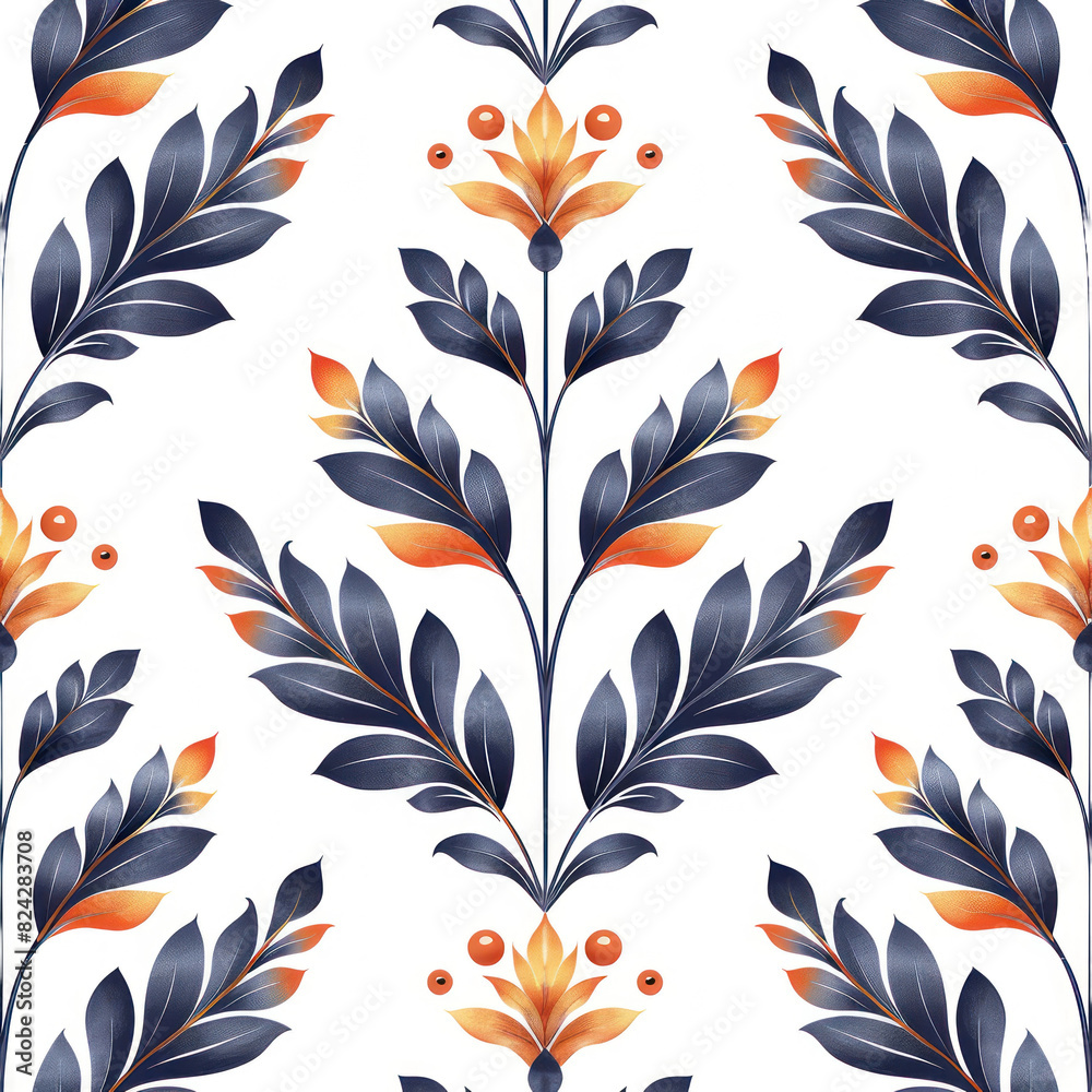 Fototapeta premium Botanical isolated on transparent background
