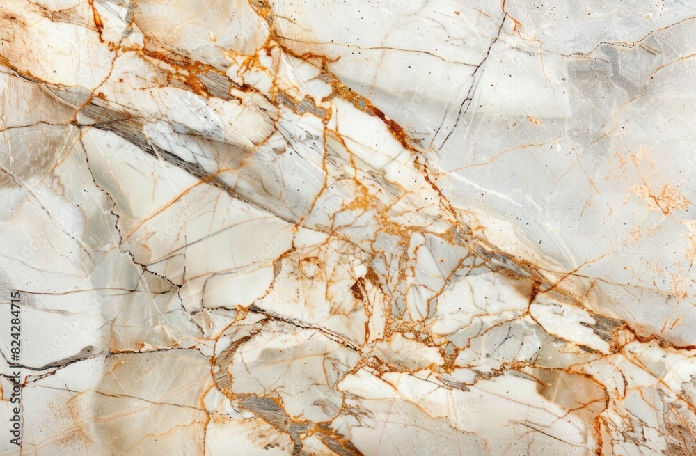 White marble pattern with soft light brown and beige veins, ideal for a sleek kitchen or bathroom wall White marble pattern with soft light brown and beige veins, ideal for a sleek kitchen or bathroom wall