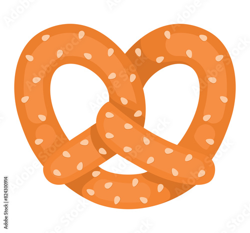 pretzel salt snack