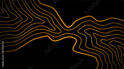 Topographic map contour background. topographic contour wallpaper. contour lines background. abstract wavy background. 