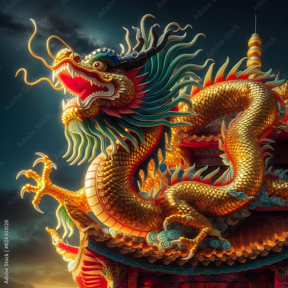 Chinese dragon Chinese dragon