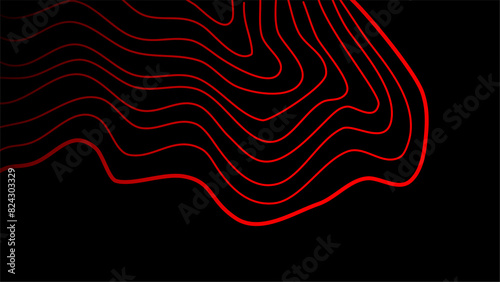 Topographic map contour background. topographic contour wallpaper. contour lines background. abstract wavy background. 