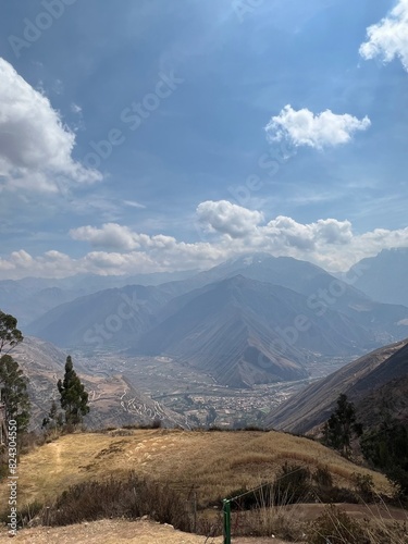 landscape with clouds