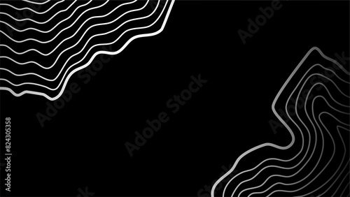 Topographic map contour background. topographic contour wallpaper. contour lines background. abstract wavy background. 