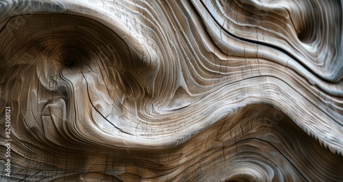 Realistic photo of wood texture