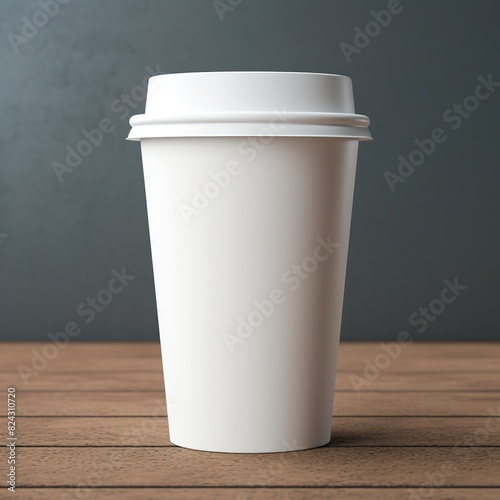 paper coffee cup for background