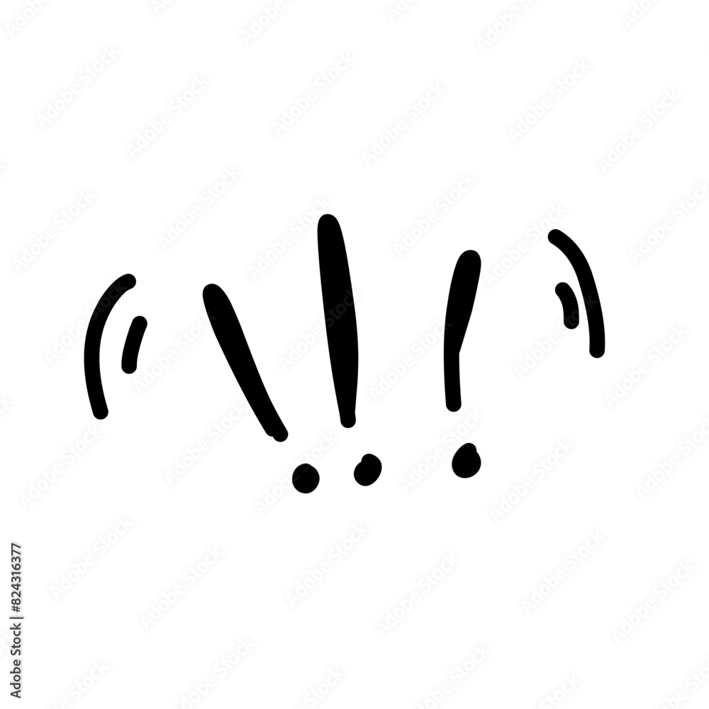 doodle warning sign doodle warning sign