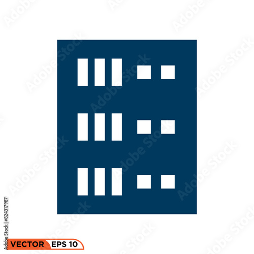 Vector graphic of a business icon  illustration sign and symbol for finance and profitability