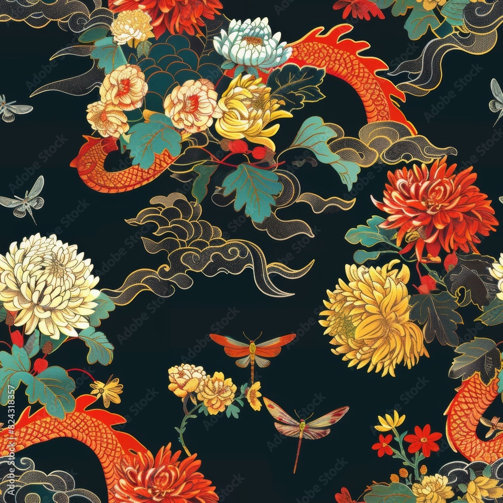 Beautiful seamless pattern Beautiful seamless pattern