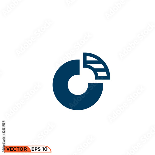 Vector graphic of a business icon  illustration sign and symbol for finance and profitability