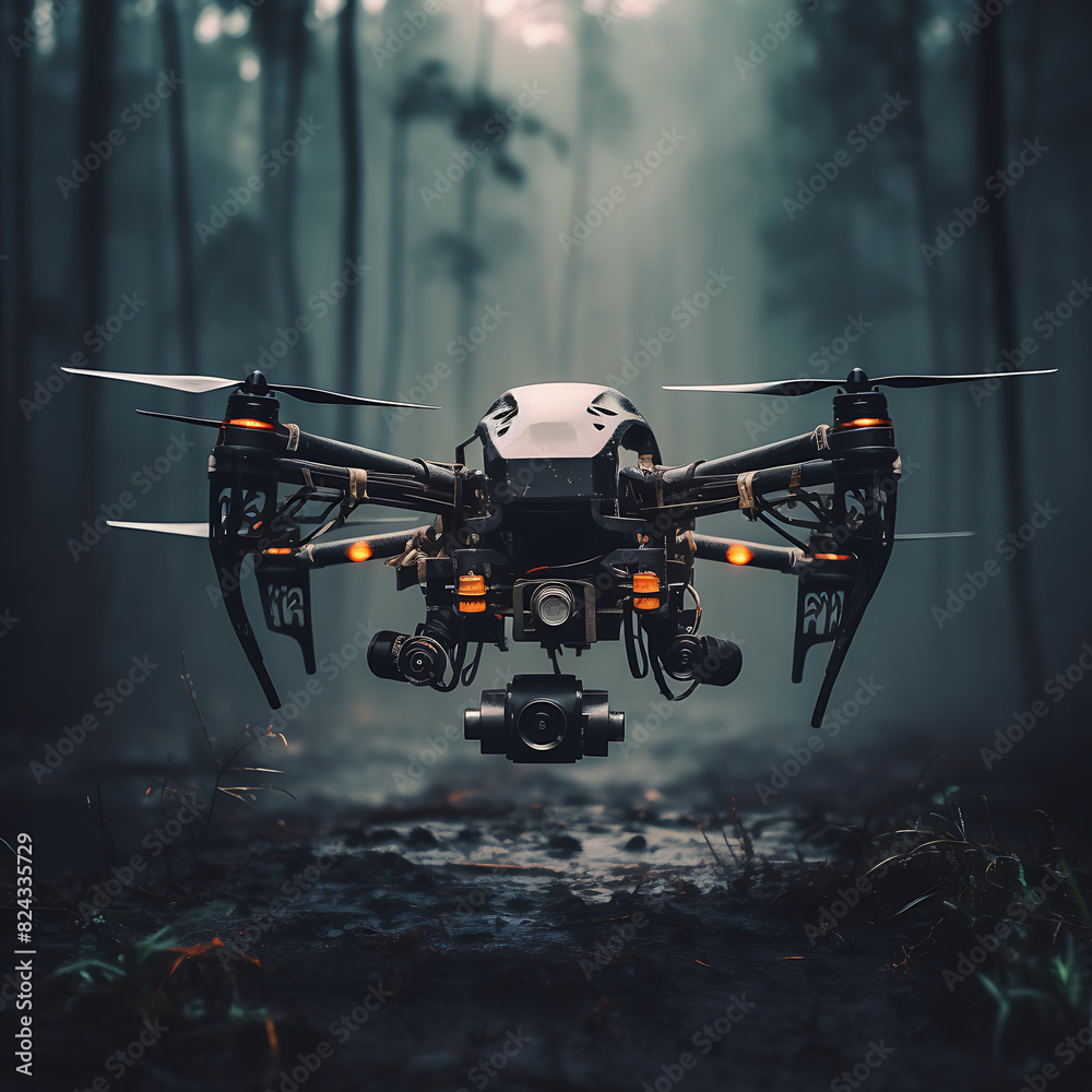Drone, the technology for moving and recording images in the sky Drone, the technology for moving and recording images in the sky