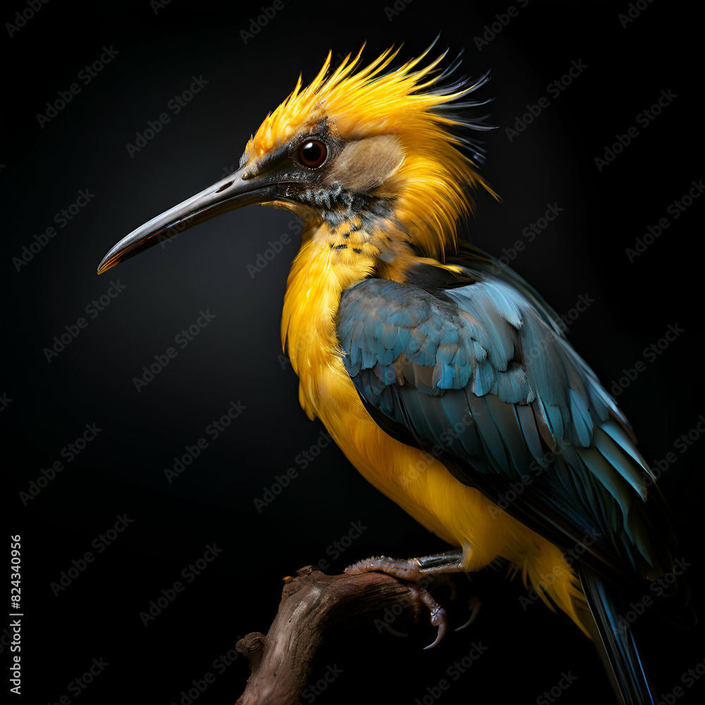 Obraz premium Yellow rumped flycatcher 