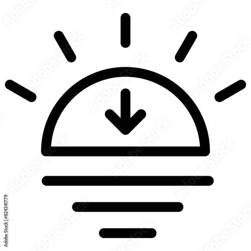 25-Sunset Icon