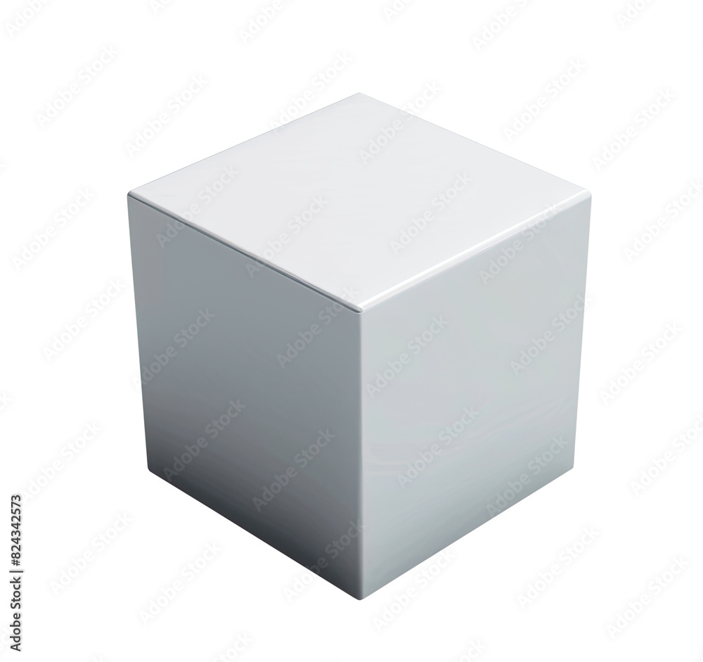 White cube, cut out White cube, cut out