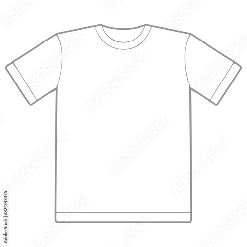 Tシャツのベクターイラスト