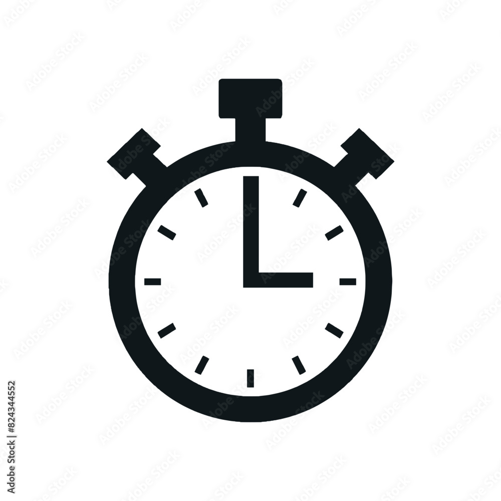 Transparent Background Stopwatch Icon Vector Illustration Stopwatch Icon Sign Transparent Background Stopwatch Icon Vector Illustration Stopwatch Icon Sign