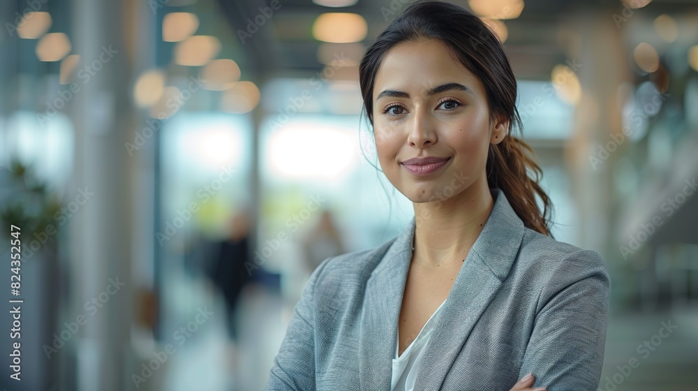 businesswoman in a stylish grey pantsuit, discussing plans with colleagues in a modern meeting room filled with natural light. businesswoman in a stylish grey pantsuit, discussing plans with colleagues in a modern meeting room filled with natural light.