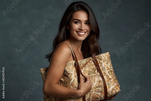 woman with bags