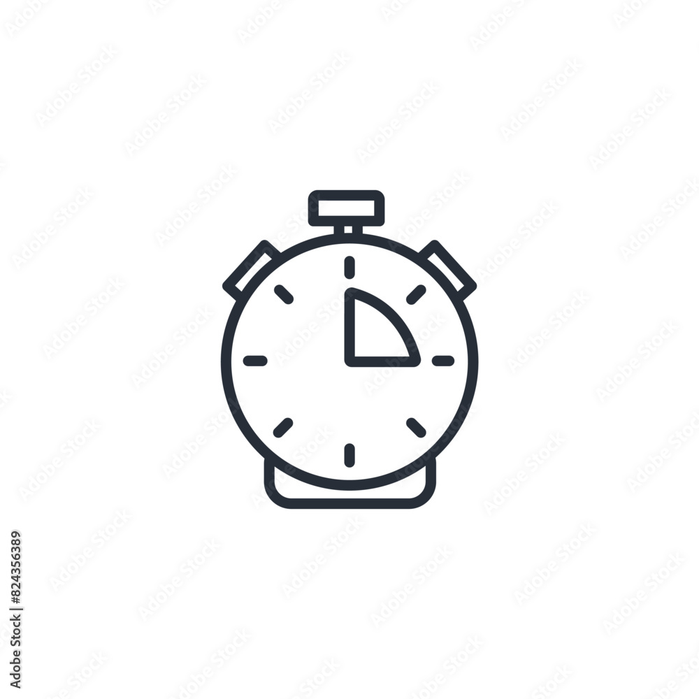 Stopwatch icon. vector.Editable stroke.linear style sign for use web design,logo.Symbol illustration. Stopwatch icon. vector.Editable stroke.linear style sign for use web design,logo.Symbol illustration.