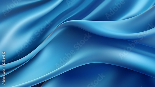 blue silk background © PANGERANDESIGN