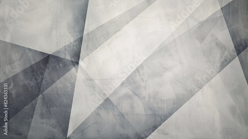 Geometric Abstract Grey Texture Background