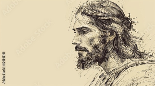 Biblical Illustration of Jesus' Compassionate Acts Towards the Poor and Needy, Ideal for article