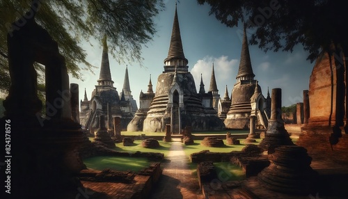 Wat Phra Si Sanphet generative ai