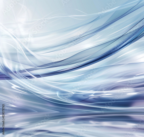 波と光のグラデーション,Waves and light gradients