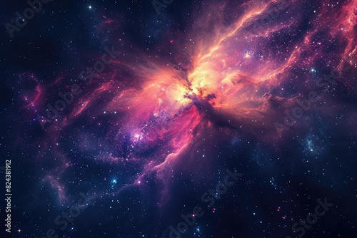 Dynamic hues adorn the astronomy galaxy photo