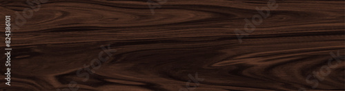 Dark brown wood texture background, old wooden surface texture, vector illustration.