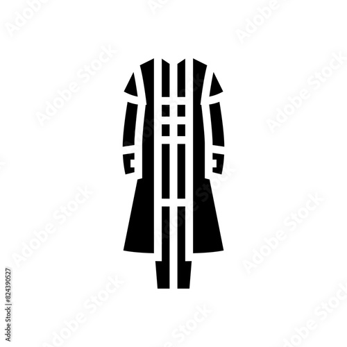 gothic fashion goth subculture glyph icon vector. gothic fashion goth subculture sign. isolated symbol illustration