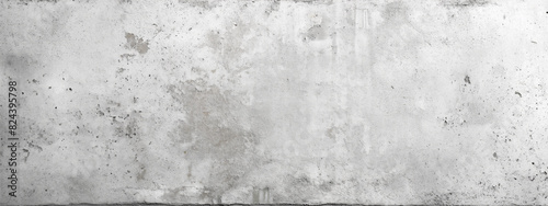 Panel kuchenny z motywem Empty white concrete wall background texture 