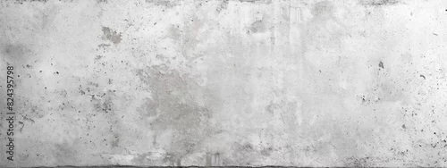 Panel kuchenny z motywem Empty white concrete wall background texture 
