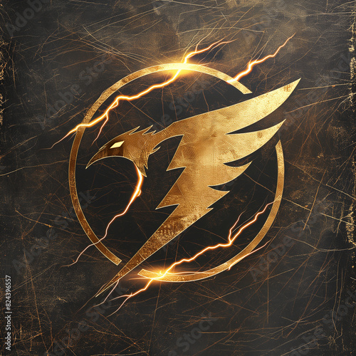 Golden Thunderbird Emblem
