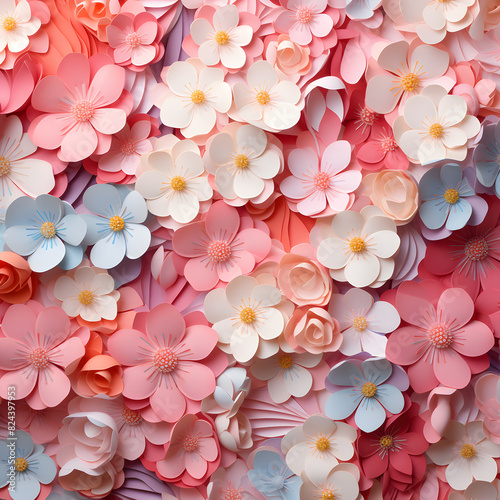 pattern with flowers