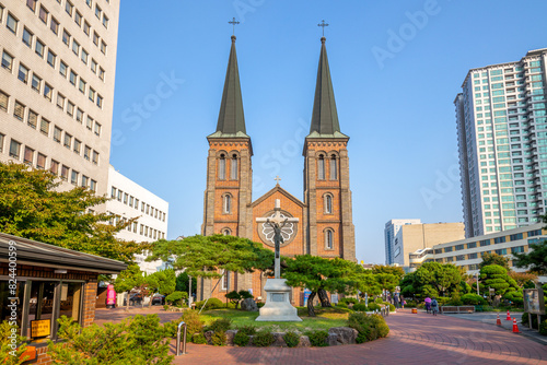 Our Lady of Lourdes Cathedral, Daegu, South Korea photo