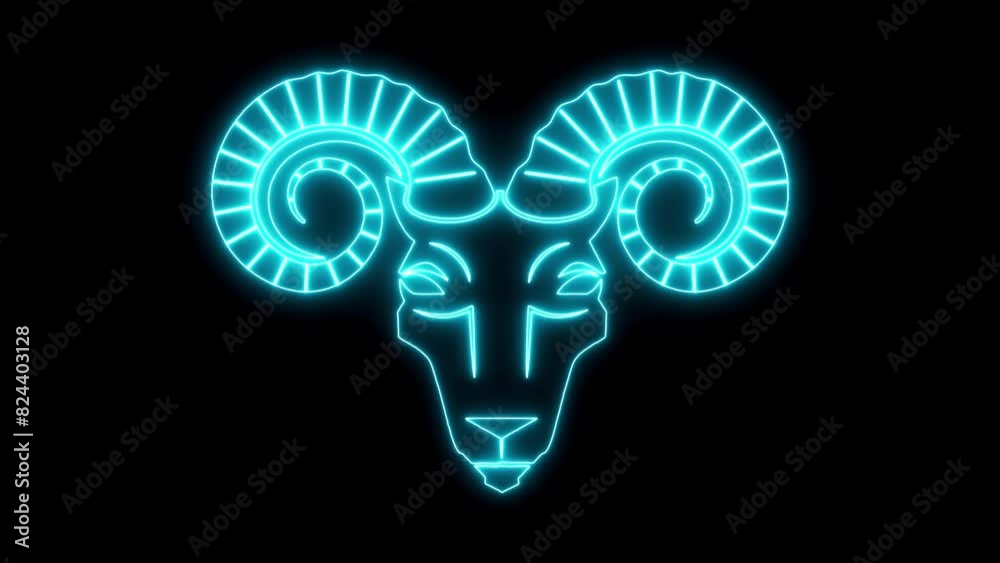 Animation of star symbols of the zodiac in the sky on a black background. Animation of star symbols of the zodiac in the sky on a black background.