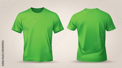 front and back t-shirt vector background illustration