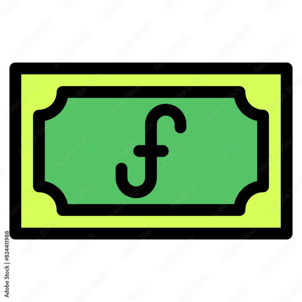 Euro, banknote, country, money, cash Icon Euro, banknote, country, money, cash Icon