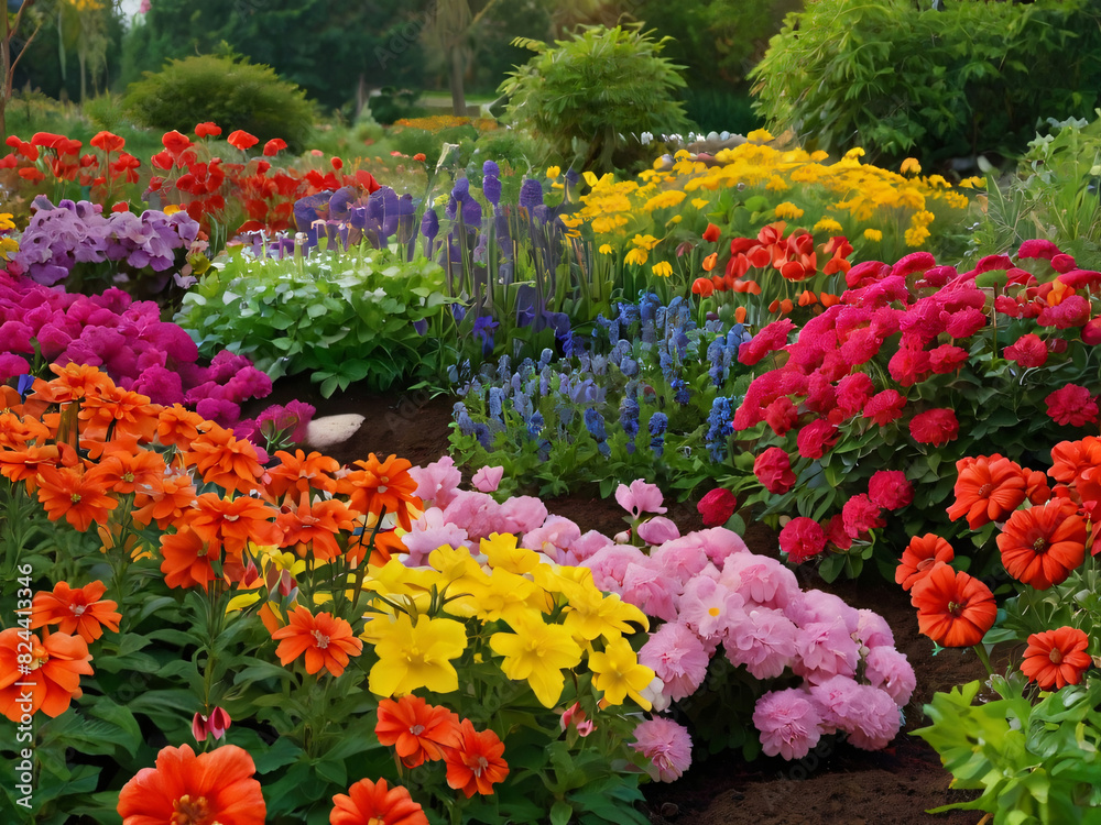 flowers in the garden