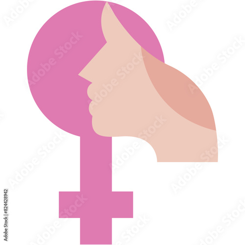 Eight, march, vindication, feminism, womens day Icon