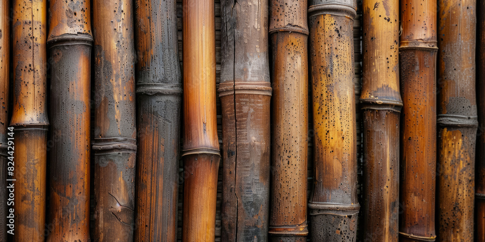 Bamboo Trunks Texture For Background Created Using Artificial Intelligence Bamboo Trunks Texture For Background Created Using Artificial Intelligence