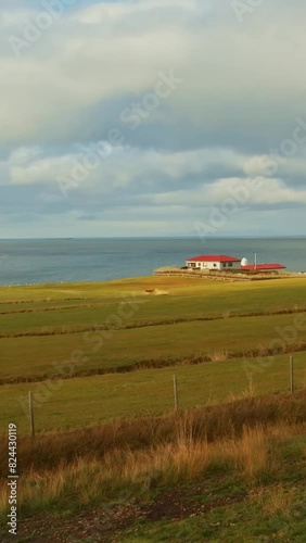 Steady shot of beautiful Iceland landscape