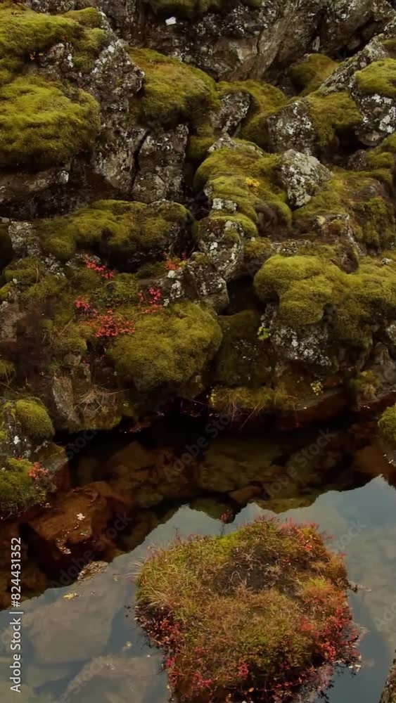 Steady shot of beautiful Iceland landscape Steady shot of beautiful Iceland landscape