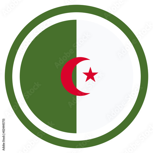 Free Download Vector Icon for Algeria, country, national, flag, world flag - GFXLoad