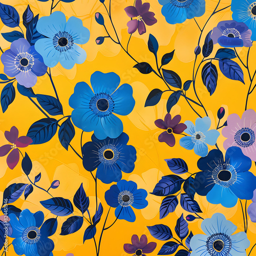  pattern with flowers