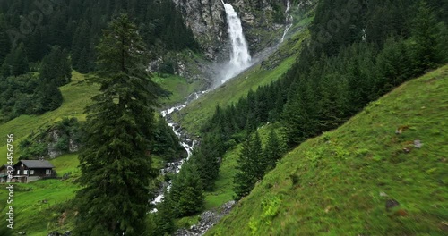 Switzerland - Drone Flight at Stäubifall

