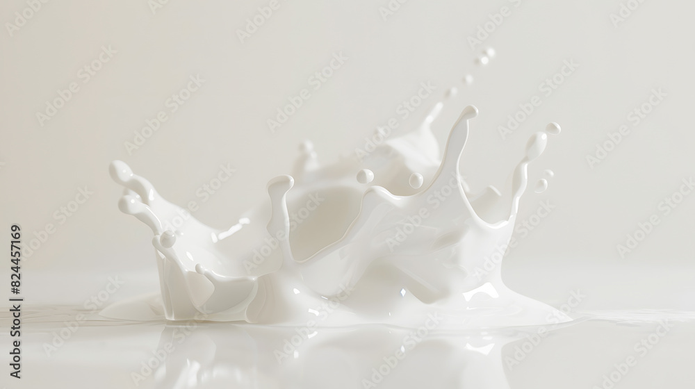 Milk circle ripple, splash water waves from drop top view on white background. splash, clean,shampoo, cosmetic cream, liquid drop Milk circle ripple, splash water waves from drop top view on white background. splash, clean,shampoo, cosmetic cream, liquid drop
